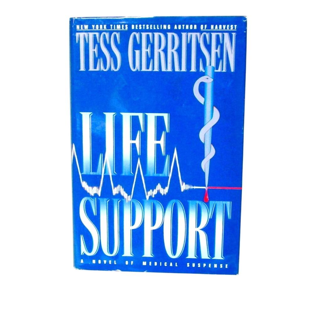 Life Support by Tess Gerritsen (1997) Hardcover w/ Dust Jacket, Medical Thriller